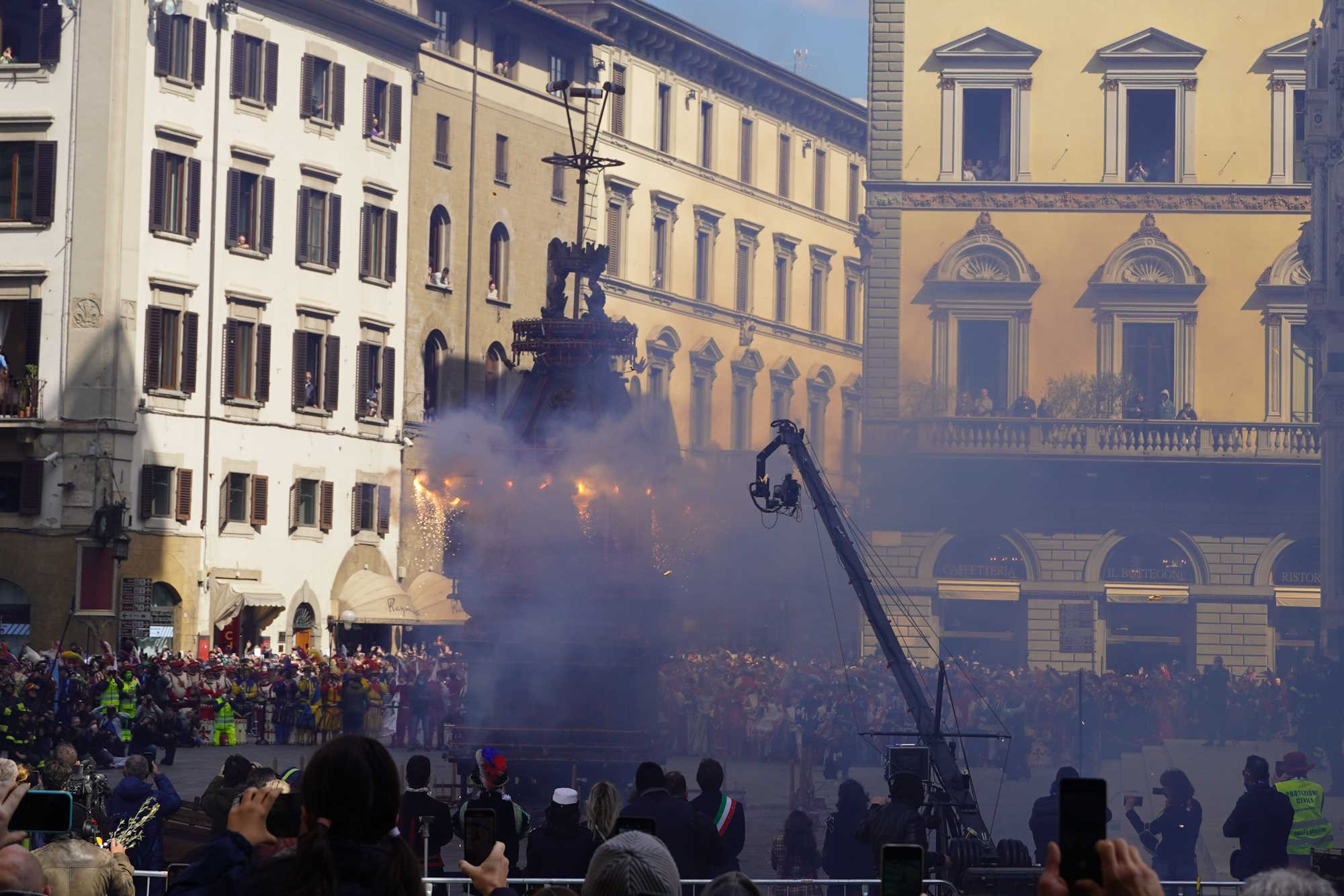 florence easter cart explosion